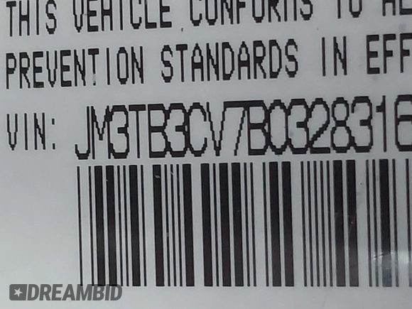 2011 Mazda CX-9 Touring z VIN JM3TB3CV7B0328316, wystawiony jako IAAI lot #42040999 z przebiegiem 160 421 mil mil oraz . Historia ofert i sprzedaży dostępna na DreamBid. Obrazek 9.
