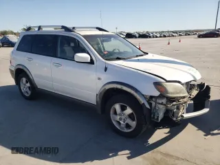 2003 Mitsubishi Outlander XLS with VIN JA4LX41G63U060724, listed as a Copart auction lot 75613604 with 51,058 mi miles and Salvage Title. Bid and sale history available at carsss.com. Image 4.