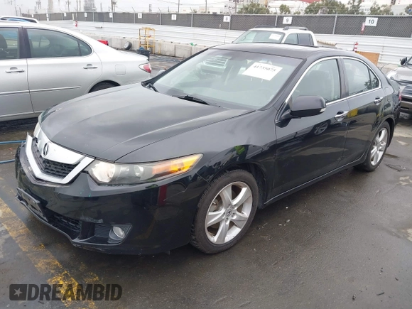 2010 Acura TSX with VIN JH4CU2F6XAC015242, listed as a IAAI auction lot 41735075 with 55,417 mi miles. Bid and sale history available at carsss.com. Image 2.