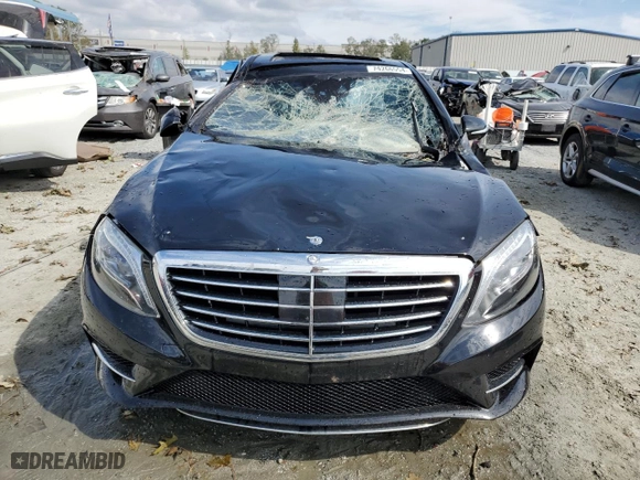 2015 Mercedes-Benz S-Class S 550 with VIN WDDUG8CBXFA156810, listed as a Copart auction lot 74266554 with 69,159 mi miles and Non Repairable. Bid and sale history available at carsss.com. Image 5.