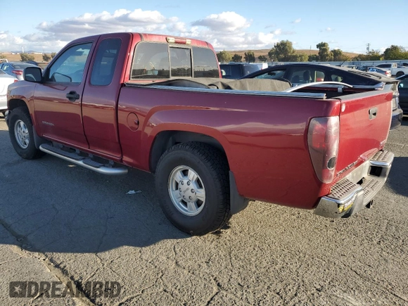 2005 GMC Canyon SLE Z85 with VIN 1GTCS196858146188, listed as a Copart auction lot 73087244 with 213,815 mi miles and Salvage Title. Bid and sale history available at carsss.com. Image 2.