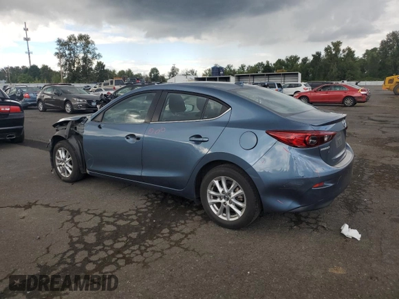 2016 Mazda 3 i Touring with VIN JM1BM1W71G1285237, listed as a Copart auction lot 71208844 with 94,534 mi miles and Salvage Title. Bid and sale history available at DreamBid. Image 2.