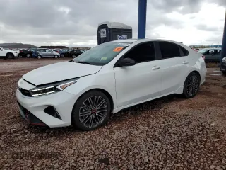 2024 Kia Forte GT with VIN 3KPF44ACXRE731067, listed as a Copart auction lot 48439435 with 6,110 mi miles and Salvage Title. Bid and sale history available at carsss.com. Image 1.