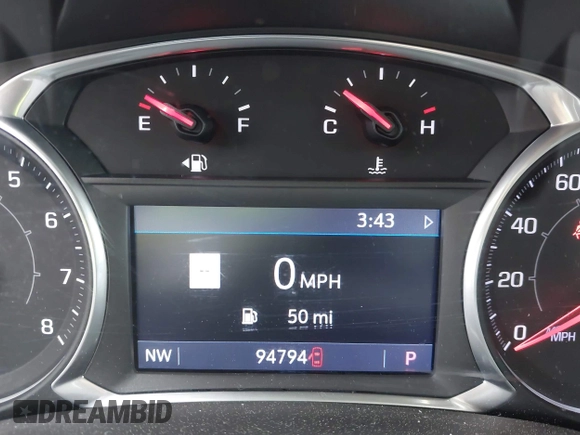 2019 GMC Terrain SLE with VIN 3GKALTEV7KL282200, listed as a IAAI auction lot 41958272 with 94,794 mi miles and . Bid and sale history available at DreamBid. Image 15.
