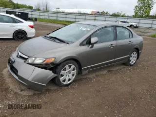 2008 Honda Civic LX z VIN 1HGFA16508L095431, wystawiony jako Copart lot #56797495 z przebiegiem 169 398 mil mil oraz Czysty tytuł • Clean title. Historia ofert i sprzedaży dostępna na DreamBid. Obrazek 1.