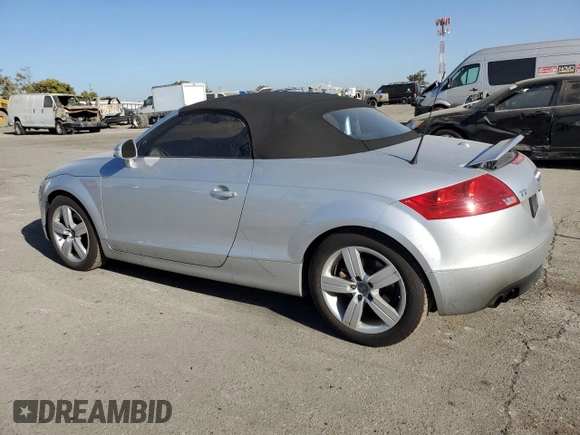 2008 Audi TT 2.0T with VIN TRUMF38J681033031, listed as a Copart auction lot 70658504 with 77,112 mi miles and Salvage Title. Bid and sale history available at carsss.com. Image 2.
