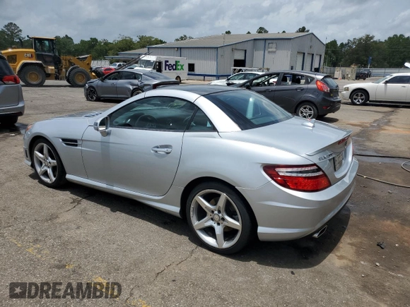 2016 Mercedes-Benz SLK 300 with VIN WDDPK3JA3GF121796, listed as a Copart auction lot 59791585 with 72,896 mi miles and Salvage title. Bid and sale history available at DreamBid. Image 2.