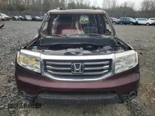 2013 Honda Pilot Touring with VIN 5FNYF4H92DB047890, listed as a Copart auction lot 84795324 with Not Provided miles and Non Repairable. Bid and sale history available at carsss.com. Image 5.