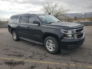 2018 Chevrolet Suburban LS with VIN 1GNSCGKC6JR303482, listed as a Copart auction lot 54703925 with 214,158 mi miles and Salvage title. Bid and sale history available at DreamBid. Image 4.