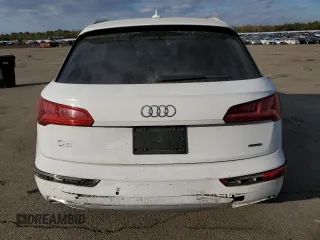 2020 Audi Q5 Premium Plus with VIN WA1BNAFY0L2058271, listed as a Copart auction lot 42160375 with 47,150 mi miles and Salvage Title. Bid and sale history available at carsss.com. Image 6.