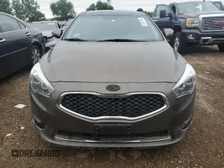 2014 Kia Cadenza Premium with VIN KNALN4D7XE5128265, listed as a Copart auction lot 65927464 with 99,127 mi miles and Salvage Title. Bid and sale history available at carsss.com. Image 5.