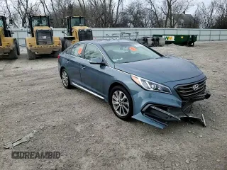 2016 Hyundai Sonata Sport with VIN 5NPE34AF1GH334705, listed as a Copart auction lot 52630395 with 141,267 mi miles and Non Repairable. Bid and sale history available at DreamBid. Image 13.