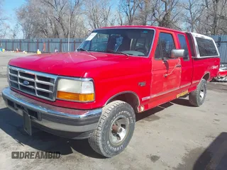 1996 Ford F-150 with VIN 1FTEX14N4TKA35971, listed as a IAAI auction lot 41744323 with 187,572 mi miles. Bid and sale history available at carsss.com. Image 18.