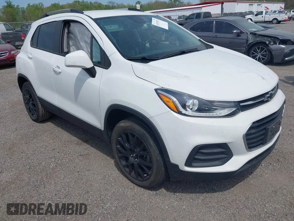 2022 Chevrolet Trax LT with VIN KL7CJPSM4NB530127, listed as a IAAI auction lot 42103923 with 34,851 mi miles and . Bid and sale history available at DreamBid. Image 1.