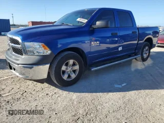 2017 Ram 1500 Tradesman with VIN 1C6RR6KG1HS693632, listed as a Copart auction lot 78604064 with 121,445 mi miles and Salvage title. Bid and sale history available at DreamBid. Image 1.