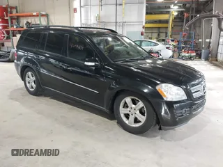 2007 Mercedes-Benz GL 450 with VIN 4JGBF71E57A109564, listed as a IAAI auction lot 42044634 with 177,844 mi miles and . Bid and sale history available at DreamBid. Image 1.