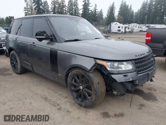 2015 Land Rover Range Rover HSE z VIN SALGS2VF8FA231130, wystawiony jako IAAI lot #41881459 z przebiegiem Nie podano mil oraz . Historia ofert i sprzedaży dostępna na DreamBid. Obrazek 1.