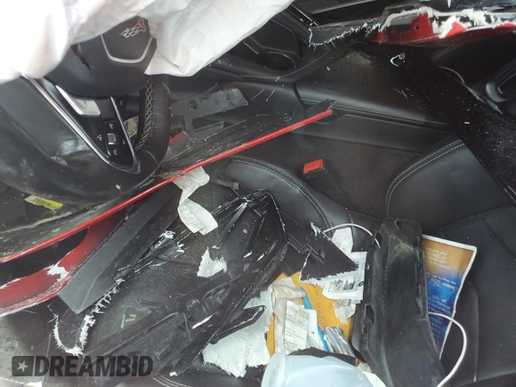 2022 Chevrolet Corvette 1LT with VIN 1G1YA2D43N5111511, listed as a Copart auction lot 57722565 with Not provided miles and Salvage title. Bid and sale history available at DreamBid. Image 7.