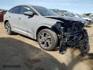 2024 Audi Q4 e-tron Sportback Prestige with VIN WA142BFZ5RP006517, listed as a Copart auction lot 46191345 with 9,020 mi miles and Salvage Title. Bid and sale history available at carsss.com. Image 4.