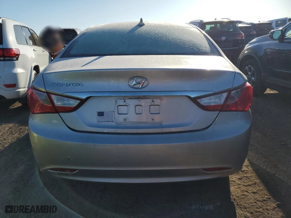 2011 Hyundai Sonata GLS PZEV with VIN 5NPEB4AC0BH240168, listed as a Copart auction lot 44572205 with 78,670 mi miles and Salvage Title. Bid and sale history available at carsss.com. Image 6.