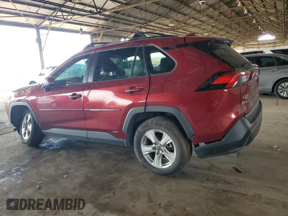 2019 Toyota RAV4 Hybrid XLE with VIN 2T3RWRFV7KW018121, listed as a Copart auction lot 53134755 with 184,512 mi miles and Clean Title. Bid and sale history available at carsss.com. Image 2.