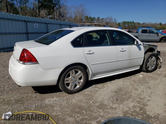 2014 Chevrolet Impala LT with VIN 2G1WB5E36E1172297, listed as a Copart auction lot 48698185 with 167,264 mi miles and Salvage Title. Bid and sale history available at DreamBid. Image 3.