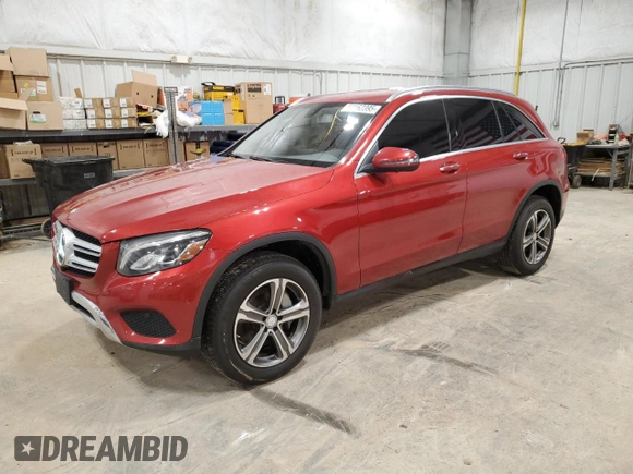 2017 Mercedes-Benz GLC with VIN WDC0G4KB6HF144592, listed as a Copart auction lot 54162395 with 168,227 mi miles and Clean Title. Bid and sale history available at carsss.com. Image 1.