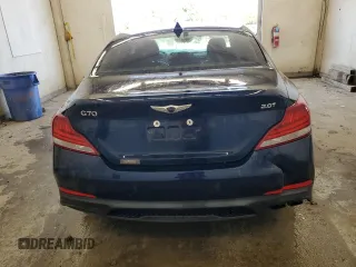 2021 Genesis G70 2.0T with VIN KMTG34LA0MU072088, listed as a Copart auction lot 57433985 with 77,876 mi miles and Clean title. Bid and sale history available at DreamBid. Image 6.