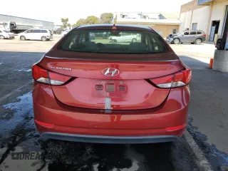 2014 Hyundai Elantra SE with VIN 5NPDH4AE5EH531524, listed as a Copart auction lot 60934715 with 123,607 mi miles and Clean title. Bid and sale history available at DreamBid. Image 6.