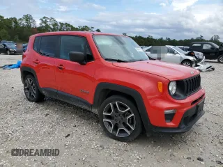 2020 Jeep Renegade Jeepster z VIN ZACNJAAB2LPL87851, wystawiony jako Copart lot #78611214 z przebiegiem 103 630 mil mil oraz Szkoda całkowita • Salvage title. Historia ofert i sprzedaży dostępna na DreamBid. Obrazek 4.