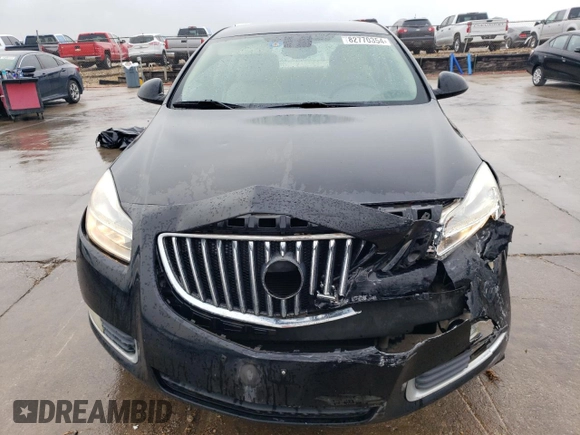 2011 Buick Regal CXL RL1 with VIN 2G4GN5EC8B9174743, listed as a Copart auction lot 82770354 with 131,038 mi miles and Salvage Title. Bid and sale history available at DreamBid. Image 5.