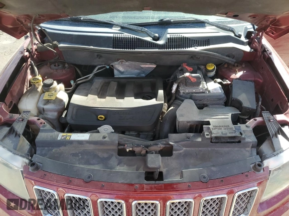 2015 Jeep Compass High Altitude Edition with VIN 1C4NJDEB0FD175824, listed as a Copart auction lot 51745415 with 171,642 mi miles and Salvage Title. Bid and sale history available at carsss.com. Image 12.