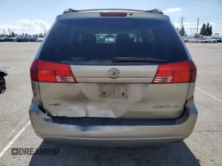 2004 Toyota Sienna CE with VIN 5TDZA23C24S003958, listed as a Copart auction lot 47366395 with 267,740 mi miles and Salvage Title. Bid and sale history available at carsss.com. Image 6.