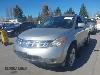 2003 Nissan Murano SL with VIN JN8AZ08W63W221871, listed as a IAAI auction lot 41682355 with 180,757 mi miles. Bid and sale history available at carsss.com. Image 6.