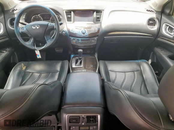 2014 Infiniti QX60 z VIN 5N1AL0MN9EC553443, wystawiony jako Copart lot #64079695 z przebiegiem 157 143 mil mil oraz Szkoda całkowita • Salvage title. Historia ofert i sprzedaży dostępna na DreamBid. Obrazek 8.