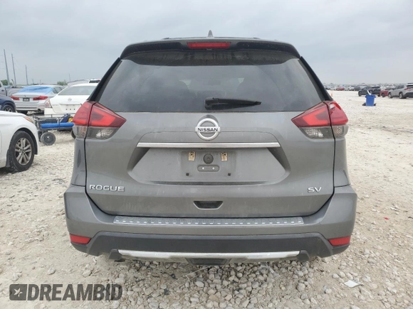 2017 Nissan Rogue SL with VIN 5N1AT2MT7HC842819, listed as a Copart auction lot 50465655 with 167,838 mi miles and Clean title. Bid and sale history available at DreamBid. Image 6.
