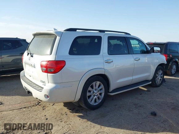2015 Toyota Sequoia Platinum with VIN 5TDDW5G1XFS121006, listed as a IAAI auction lot 41359331 with 146,031 mi miles and . Bid and sale history available at DreamBid. Image 4.