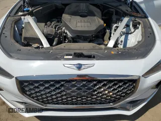 2019 Genesis G70 Advanced with VIN KMTG44LA9KU019674, listed as a Copart auction lot 63004515 with 60,493 mi miles and Salvage title. Bid and sale history available at DreamBid. Image 11.