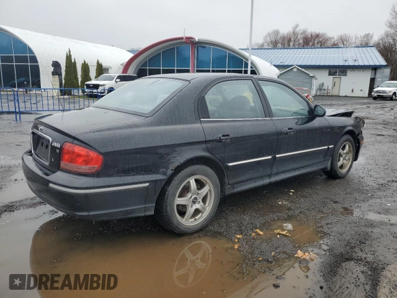 2003 Hyundai Sonata GLS with VIN KMHWF35H93A889433, listed as a Copart auction lot 52028295 with 159,566 mi miles and Salvage Title. Bid and sale history available at carsss.com. Image 3.