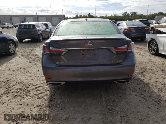 2016 Lexus GS 350 with VIN JTHCZ1BL2GA001749, listed as a Copart auction lot 72436254 with 45,587 mi miles and Salvage Title. Bid and sale history available at carsss.com. Image 6.