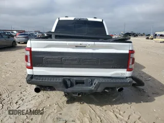 2022 Ford F-150 Raptor with VIN 1FTFW1RG3NFB73689, listed as a Copart auction lot 43448355 with 40,406 mi miles and Salvage Title. Bid and sale history available at carsss.com. Image 6.