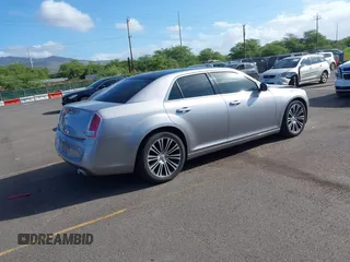 2014 Chrysler 300 with VIN 2C3CCABT5EH202874, listed as a IAAI auction lot 41842116 with 154,187 mi miles. Bid and sale history available at carsss.com. Image 4.