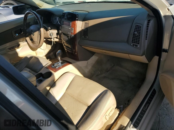 2007 Cadillac CTS with VIN 1G6DP577X70135657, listed as a Copart auction lot 74040164 with 0 mi miles and Salvage Title. Bid and sale history available at carsss.com. Image 8.