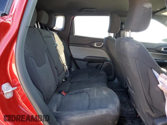2025 Jeep Compass Sport with VIN 3C4NJDAN9ST520806, listed as a Copart auction lot 43382175 with Not provided miles and Salvage title. Bid and sale history available at DreamBid. Image 12.