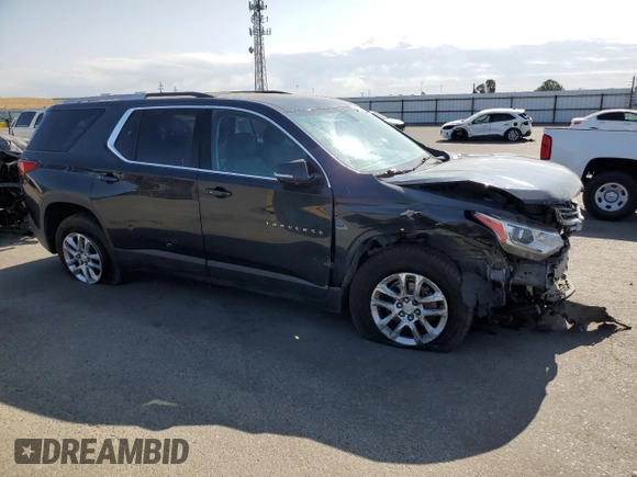 2018 Chevrolet Traverse LT Cloth with VIN 1GNERGKW1JJ218862, listed as a Copart auction lot 61662825 with 152,342 mi miles and Salvage title. Bid and sale history available at DreamBid. Image 4.