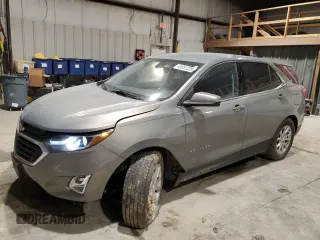 2018 Chevrolet Equinox LT with VIN 3GNAXJEV1JS631318, listed as a Copart auction lot 45581225 with 104,907 mi miles and Salvage Title. Bid and sale history available at carsss.com. Image 1.