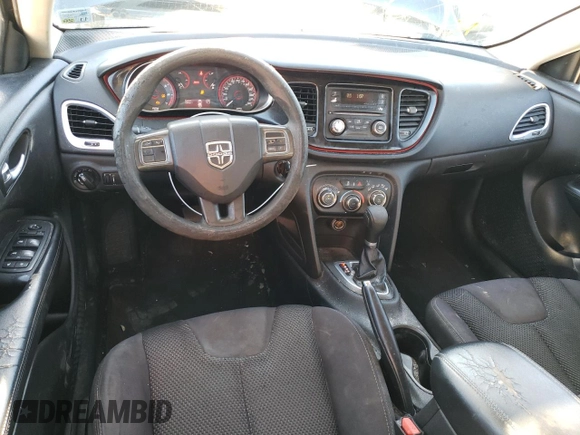 2015 Dodge Dart SXT with VIN 1C3CDFBB3FD172905, listed as a Copart auction lot 41846235 with 178,314 mi miles and Salvage Title. Bid and sale history available at carsss.com. Image 8.