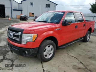 2013 Ford F-150 XL with VIN 1FTFW1CF5DKE50266, listed as a Copart auction lot 55951345 with 102,671 mi miles and Salvage title. Bid and sale history available at DreamBid. Image 1.