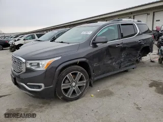 2017 GMC Acadia Denali with VIN 1GKKNXLS5HZ138726, listed as a Copart auction lot 85706874 with 94,087 mi miles and Salvage Title. Bid and sale history available at carsss.com. Image 1.
