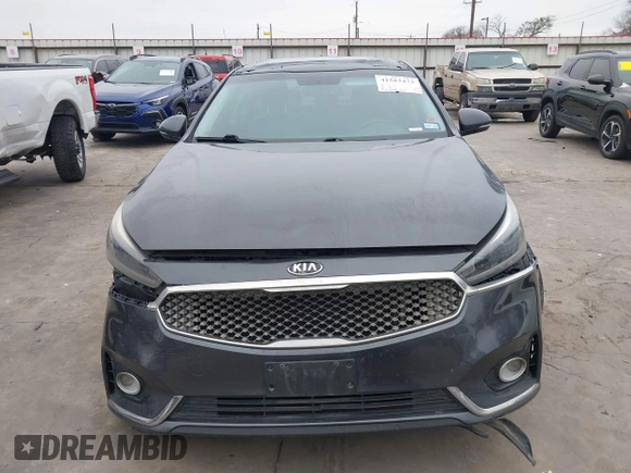 2018 Kia Cadenza Premium with VIN KNALC4J19J5098126, listed as a IAAI auction lot 41583473 with 79,360 mi miles. Bid and sale history available at carsss.com. Image 12.